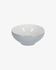 Sadashi small porcelain bowl in grey and white