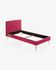 Burgundy Dyla bed cover 90 x 190 cm