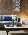 Lita cushion cover 30 x 50 cm blue velvet
