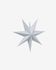 Vica large decorative hanging star in light blue