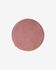 Rimca round velvet chair cushion in pink, 35 cm