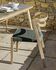 Ezilda chair made from solid eucalyptus wood and green cord FSC 100%