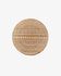 Cecily rug Ø 100 cm natural and white