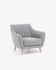 Light grey Obo armchair