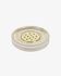 Christell gold glass soap dish