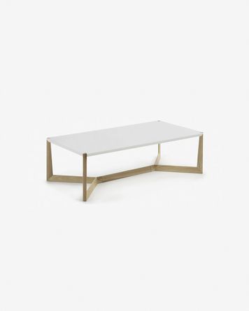 White And Ash Quatro Coffee Table 120 X 60 Cm Kave Home White And Ash Quatro Coffee Table 120 X, Habitat White Coffee Tables