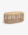 Lael coffee table in rattan with natural finish Ø 110 x 60 cm