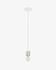 Analia square ceiling lamp