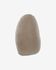 Gaby 100% wool pouffe in brown