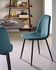 Yaren turquoise velvet chair
