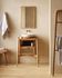 Uliana solid teak bathroom cabinet 65 x 80 cm