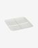 Nalea white porcelain plate