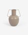 Bellabel vase in light brown metal 38 cm