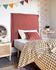 Tanit maroon headboard with removable cover 106 x 106 cm