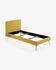 Dyla bed 90 x 190 cm mustard