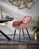 Chair Mulder pink velvet