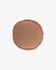 Clarice cotton and linen cushion cover brown Ø 45 cm