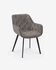 Chair Mulder grey velvet