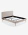 Beige cover for Dyla bed 150 x 190 cm