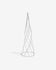 Shirly light-up tree cone in grey