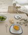 Odalin porcelain dessert plate in blue and white