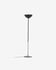 Eglantina metal floor lamp with black painted finish