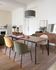 Nadyria 160 (200) x 90 cm table with an walnut finish