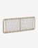 Aberash solid mindi wood headboard 165 x 60 cm