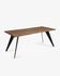 Koda table 180 cm antique oak black legs
