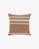 Sydelle striped maroon cushion cover 45 x 45 cm