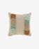 Dalila PET brown patterned cushion cover